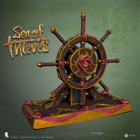 ArtStation - Sea of Thieves - Wild Rose Set