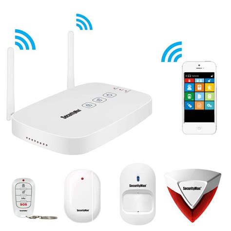 SecurityMan DIY Wireless Security Alarm System-IWATCHALARMD - The Home ...