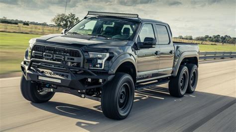 First drive: Hennessey’s 600bhp, six-wheeled Ford Raptor | Ford ...