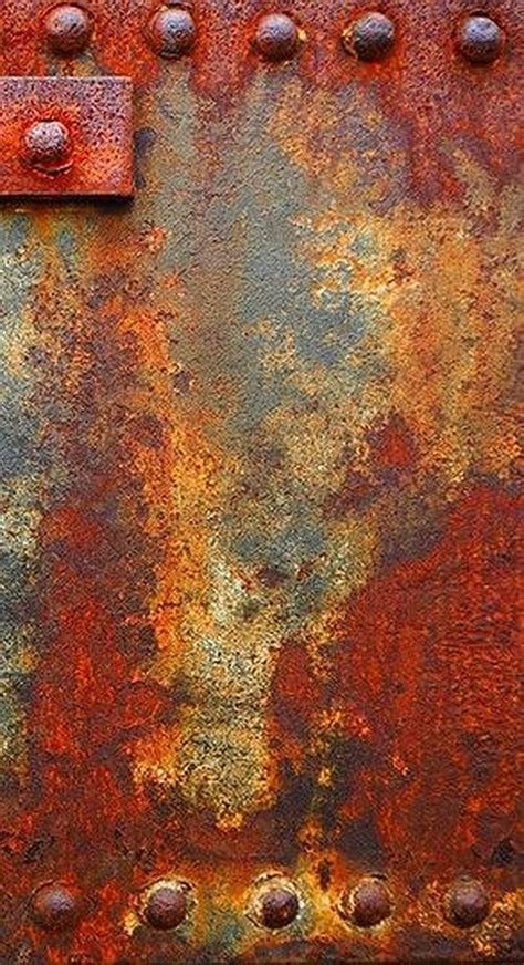 𝙼𝚢𝚛𝚊 𝙼𝚞𝚜𝚎 | Texture art, Rust paint, Metal texture