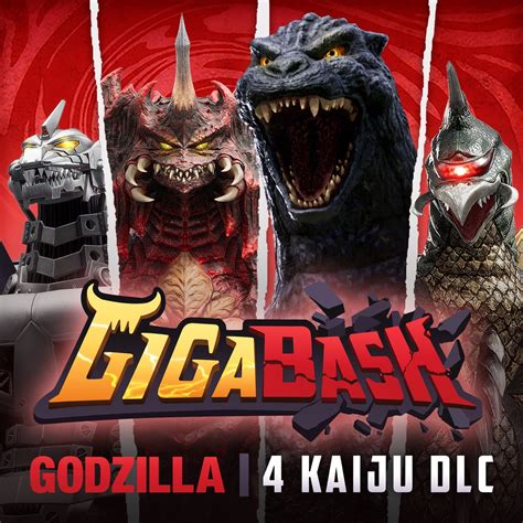 GigaBash - Godzilla 4 Kaiju Pack DLC