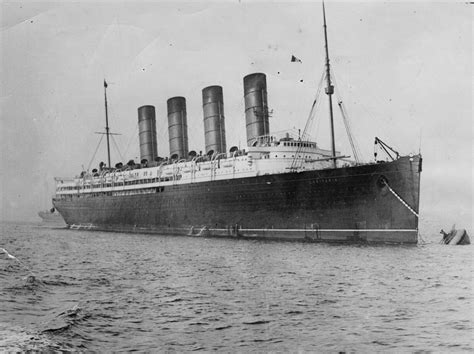 100 years since the sinking of the RMS Lusitania