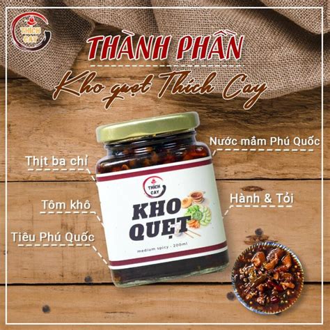 Kho quẹt tôm thịt 120g - Thích Cay