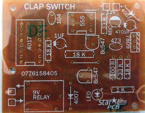 Clap switch - Electronic Components Parts Shop Sri Lanka