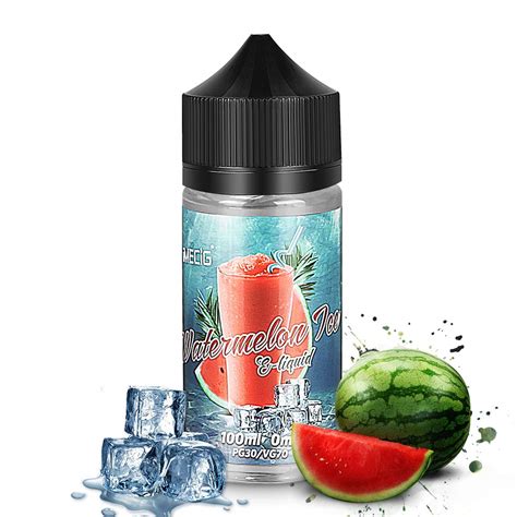 IMECIG 100ml Vape Liquid Ice Watermelon Premium Ecig Vape Juice 70/30 E Liquid for All E ...