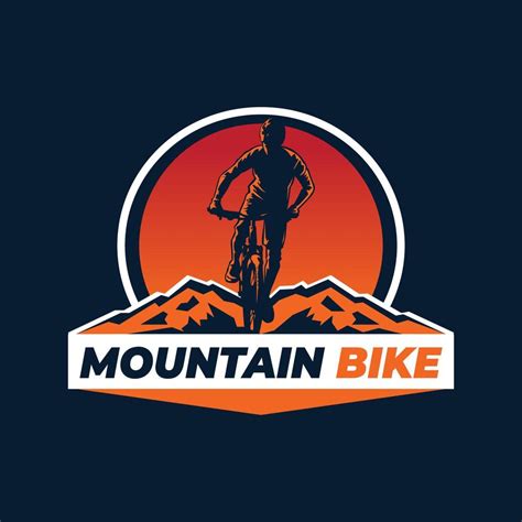 Mountain Bike Logo Vector Art, Icons, and Graphics for Free Download