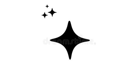 Star Blink Icon Vector Illustration Stock Illustration - Illustration ...