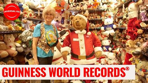 World's Largest Teddy Bear | Guinness World Records: Officially Amazing | Universal Kids - YouTube