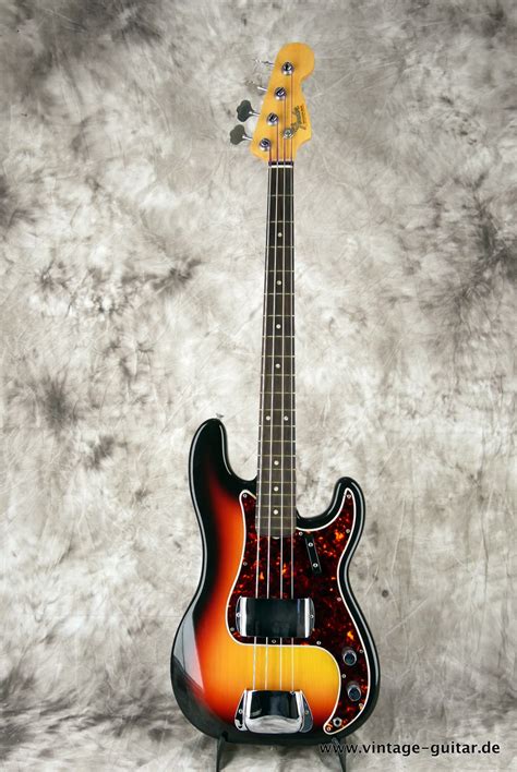 Fender Precision Bass 1960's Sunburst Bass For Sale Vintage Guitar ...