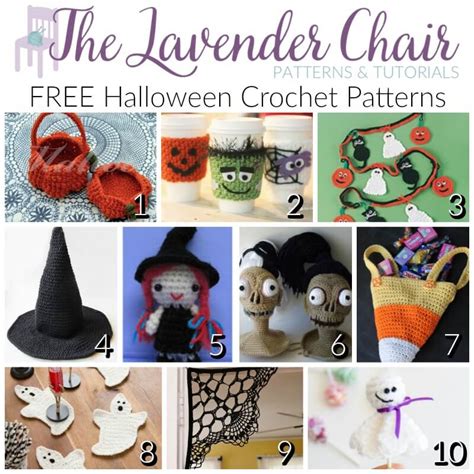 Free Printable Halloween Crochet Patterns