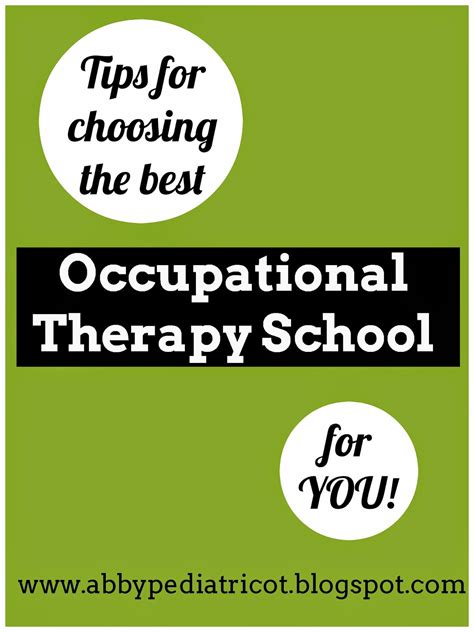 OT Cafe: Tips for choosing the best OT or OTA school for you