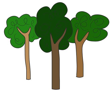 Cartoon Tree Clipart | Free download on ClipArtMag