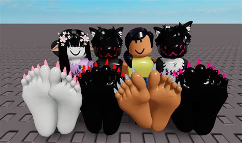 Girls feet roblox by Jegor666 on DeviantArt