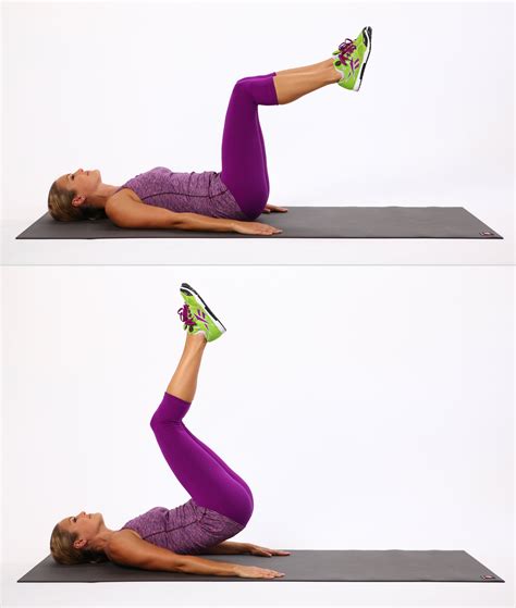 Reverse Crunch | 19 Exercises to Help You Say Bye-Bye to Boring Crunches | POPSUGAR Fitness