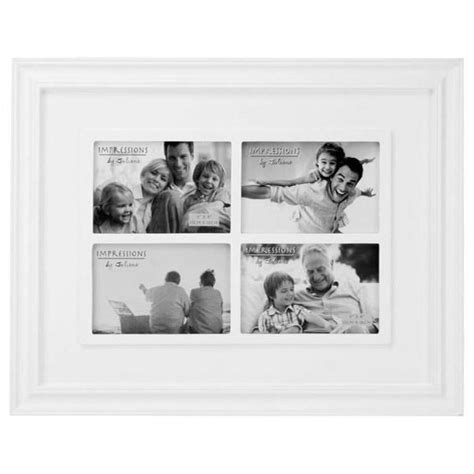 Large White Collage Photo Frame - Dealley