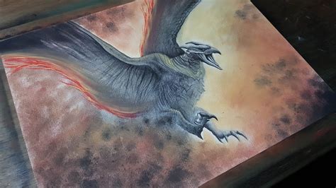 Dibujo del Monstruo Rodan - Godzilla 2019 King of the Monsters - YouTube