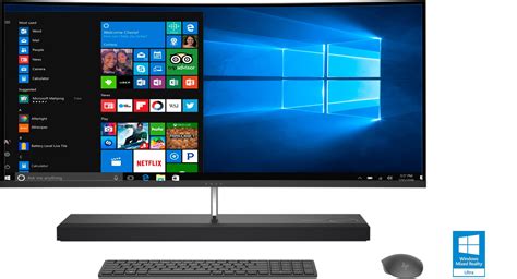 Best Buy: HP ENVY Curved 34" All-In-One Intel Core i7 16GB Memory 256GB Solid State Drive Black ...