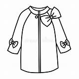 Winter Coat Coloring Page Sketch sketch template