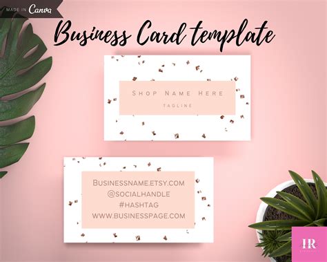 Printable business card template Lashes business card | Etsy