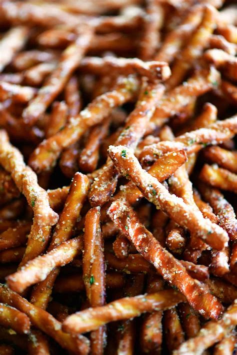 Spicy Pretzels Recipe With Ranch Seasoning - The Gunny Sack