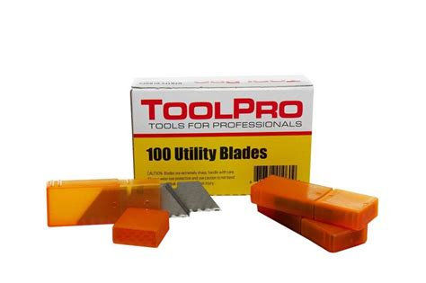 Utility Blades - Box of 100 - ToolPro