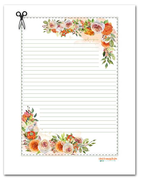 Free Printable Stationery | Free printable stationery, Free printable ...