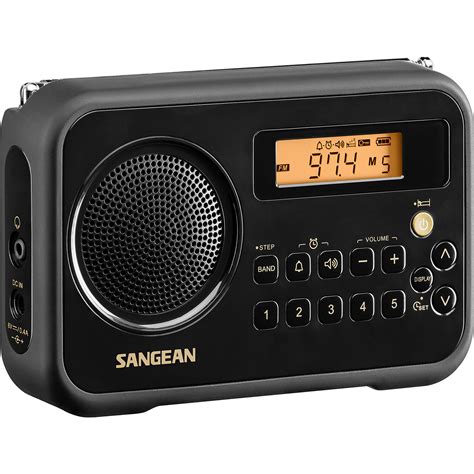 Sangean SG-104 Portable AM/FM Digital Alarm Clock Radio SG-104