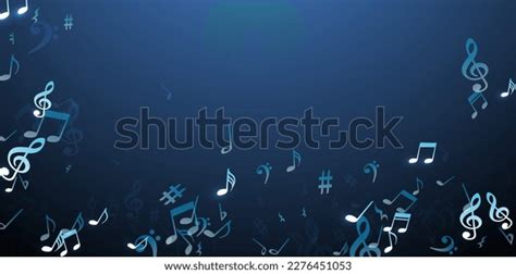 Musical Notes Cartoon Vector Wallpaper Audio Stock Vector (Royalty Free ...