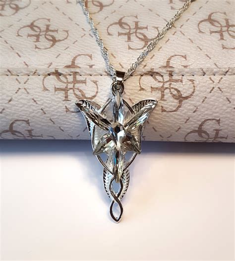 Arwen Evenstar Necklace Arwen pendant Evenstar key chain