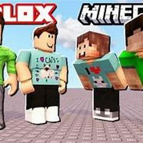 Stream MINEBLOX - Minecraft Vs Roblox Animation by Sans With A Gun ...