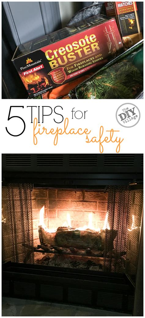 5 Quick Tips for Fireplace Safety - The DIY Village