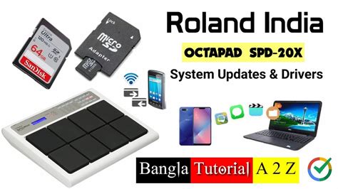 OCTAPAD SPD-20X || System Updates & Drivers || Roland India… - YouTube