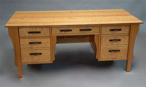 Mission Style Executive Desk - FineWoodworking