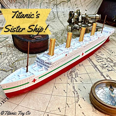 12 HMHS Britannic Model, Britannic Toy, Titanic Toy, Titanic Toys, RMS ...