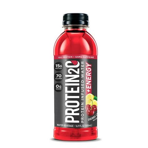 Protein2o 15g Whey Protein Infused Water Plus Energy, Cherry Lemonade ...