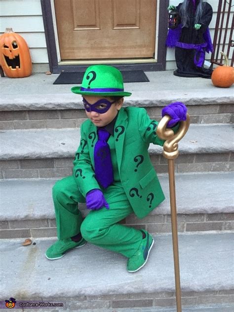 Riddler Boy's Halloween Costume | DIY Costumes Under $25