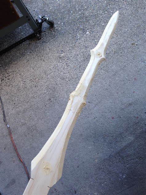 Prop Build Photo Progression: Lady Sif Sword (Thor 2 variant ...