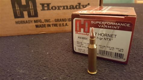 Hornady 17 Hornet Ammo - Nex-Tech Classifieds