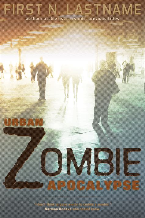 Zombie horror premade book cover: Urban Zombie Apocalypse