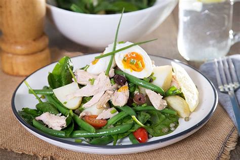 Italian Tuna Nicoise Salad with Baby Capers & Olives (with optional Soft Boiled Egg) – You Plate ...