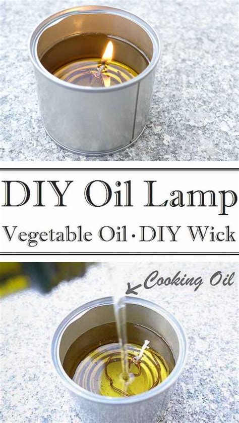 DIY Easy Tin Can Oil Lamp - Tutorial - Sew Historically