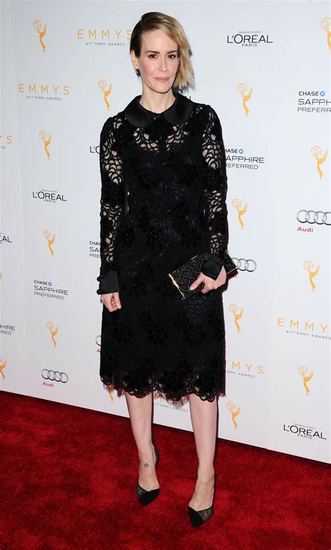 SARAH PAULSON at 67th Emmy Awards Performers Nominee Reception in Hollywood 09/19/2015 – HawtCelebs