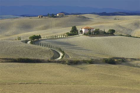 The Val d'Orcia in Tuscany: the landscape as a work of art