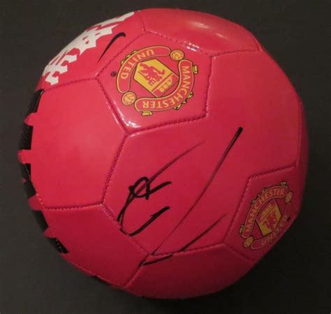 Cristiano Ronaldo Signed Manchester United Soccer Ball (PSA) | Pristine ...