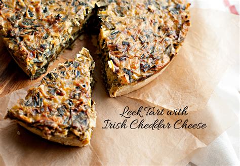 Wee Kitchen: Leek & Irish Cheddar Tart Recipe | Tart recipes, Irish recipes, Welsh recipes