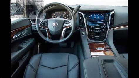 cadillac Escalade Luxury interior 2015 - YouTube