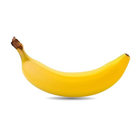 banana on a white background 8166918 Vector Art at Vecteezy