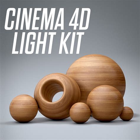 Cinema 4D Light Kit - Transform Cinema 4D Into A Powerful Light Studio.