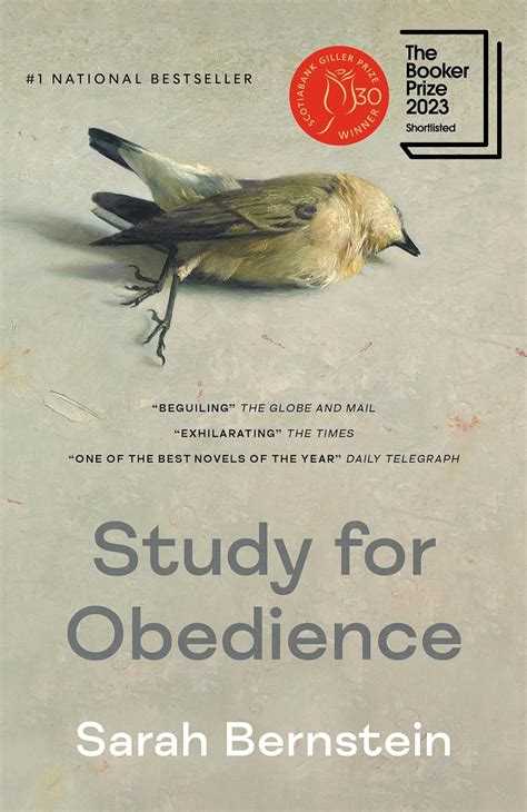 Study for Obedience: A novel: Bernstein, Sarah: 9781039009080: Books ...