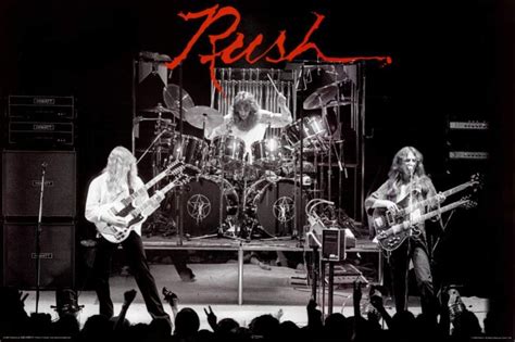 Rush Poster 36 x 24in | Rush poster, Rush band, Rush concert